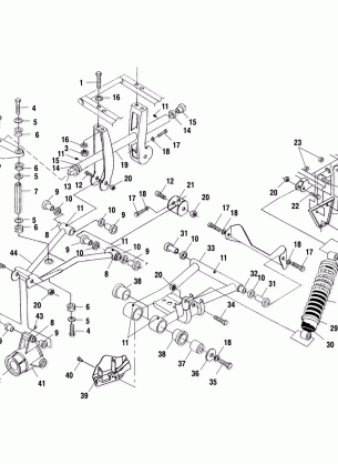 REAR SUSPENSION - A00CH33AC (4959905990C010)