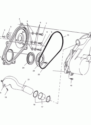 CLUTCH COVER - A00CH33AC (4959905990C006)