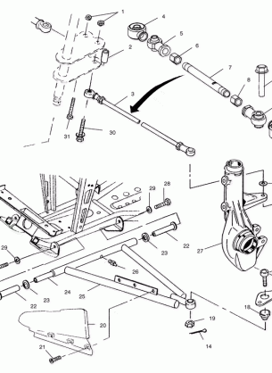 A-ARM / STRUT MOUNTING - A00CH46CA (4954785478C001)