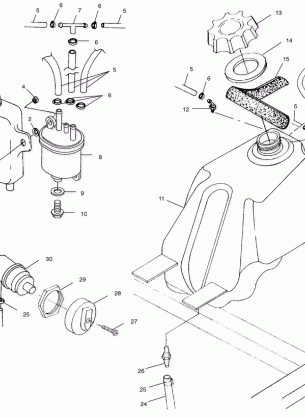 FUEL TANK - A00CH46CA (4954785478A014)