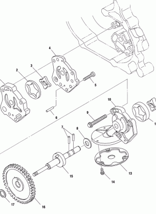 OIL PUMP - A00CH50EB (4954805480E003)