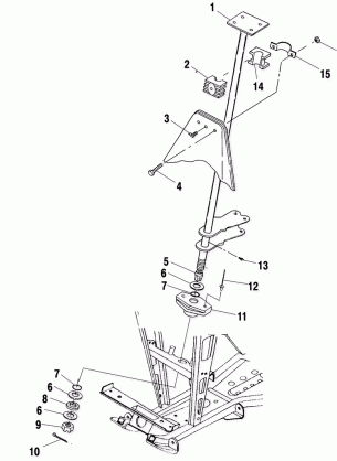 STEERING POST - A00CH50AA (4954805480B013)