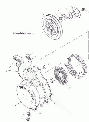 RECOIL STARTER - A00AA32AA (4949914991C014)