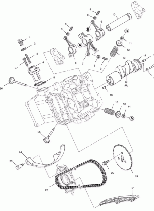 INTAKE and EXHAUST - A00CH50AK (4954805480D012)