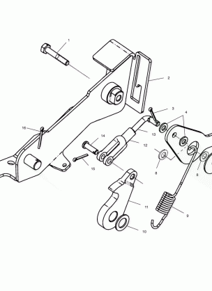 FOOT BRAKE - A00CH50EB (4954805480E009)