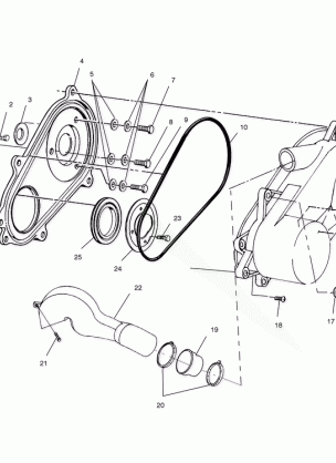 CLUTCH COVER - A00CH50AA (4954805480C007)