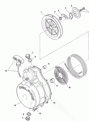 RECOIL STARTER - A00CH50EB (4954805480E001)