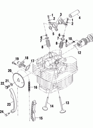 INTAKE and EXHAUST - A00CK32AA (4954895489C011)