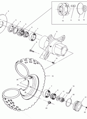 FRONT WHEEL - A00CK32AA (4954895489B006)