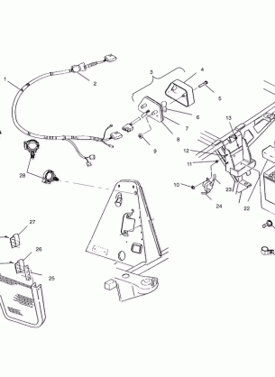 ELECTRICAL / TAILLIGHT - A00CK32AA (4954895489B014)