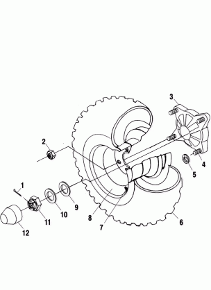 REAR WHEEL DRIVE - A00CK32AA (4954895489C003)