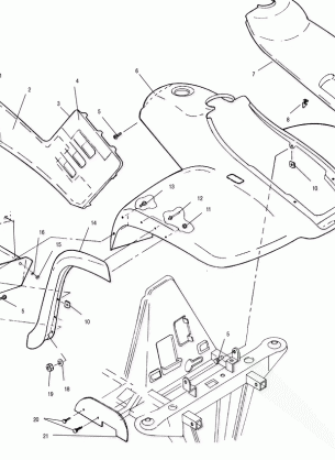 FRONT CAB - A00CK32AA (4954895489A007)