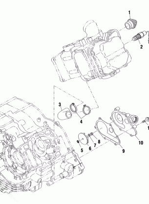 WATER PUMP - A00CK32AA (4954895489D001)