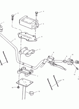 STEERING - HANDLEBAR - A00AG25CA (4954865486B007)