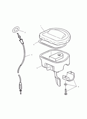 CONTROLS - THROTTLE ASM. / CABLE - A00CK42AA (4949304930B008)