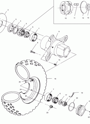 FRONT WHEEL - A00CL50AA (4954815481B005)