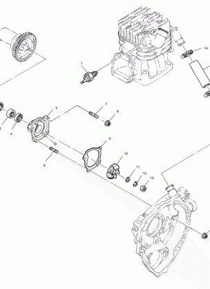 WATER PUMP - A00BG38CA (4954845484D012)