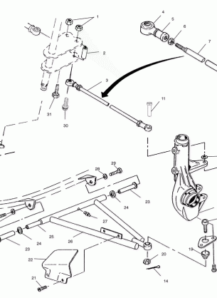 A-ARM / STRUT MOUNTING - A00BG50AA (4954855485B009)