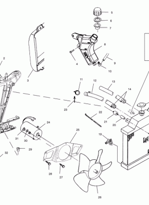 COOLING SYSTEM - A00BG50AA (4954855485A009)