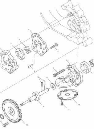 OIL PUMP - A00BG50AA (4954855485D013)