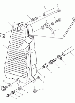 OIL TANK - A00BG50AA (4954855485A013)