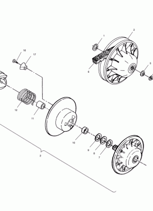 DRIVEN CLUTCH - A00BG50AA (4954855485C001)