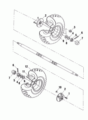 REAR WHEEL - A00BG50AA (4954855485C005)