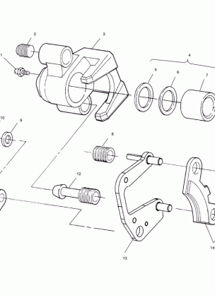 FRONT BRAKE - A00BG50AA (4954855485B008)