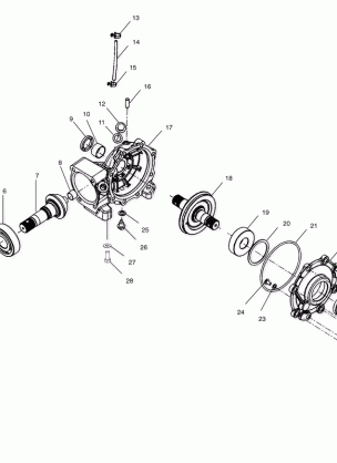 FRONT HOUSING - A00BG50AA (4954855485B004)