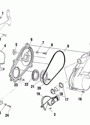 CLUTCH COVER - A00BG50AA (4954855485C008)