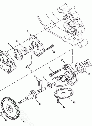 OIL PUMP - A99CD50AA (4949254925D012)