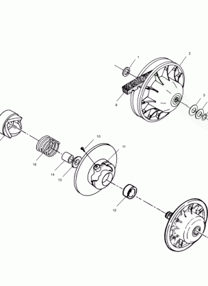 DRIVEN CLUTCH - A99CD50AA (4949254925C002)