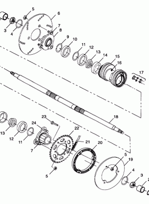 REAR HOUSING - A99CG38CA (4949634963C003)