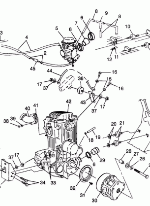 ENGINE MOUNTING - A99CH33CB (4945964596a013)