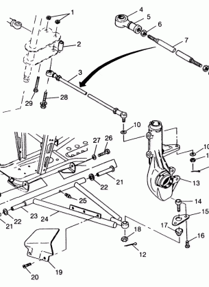 A-ARM / STRUT MOUNTING - A99CH33CB (4945964596c003)