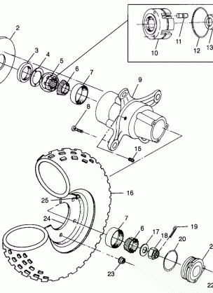 FRONT WHEEL - A99CH33CB (4945964596b008)