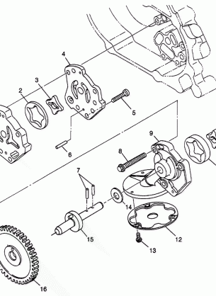 OIL PUMP - A99CH33CB (4945964596d012)