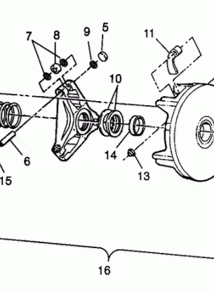 DRIVE CLUTCH - A99CH33CB (4945964596c004)