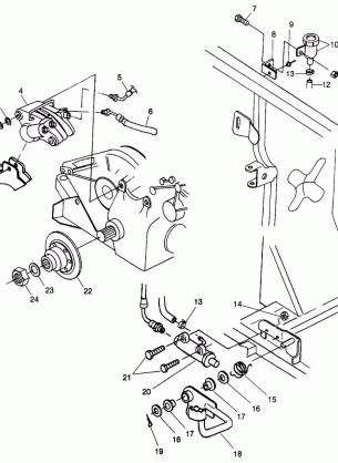 REAR BRAKE / FOOT PEDAL - A99CH33CB (4945964596c011)