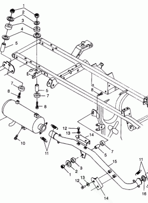 EXHAUST SYSTEM - A99CH33CB (4945964596b001)