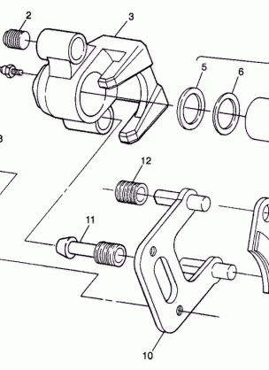 FRONT BRAKE - A99CH33CB (4945964596b009)