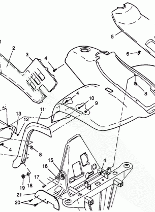 FRONT CAB - A99CH33CB (4945964596a007)