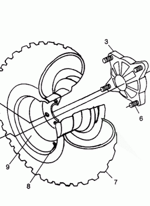 REAR WHEEL DRIVE - A99CH33CB (4945964596c008)