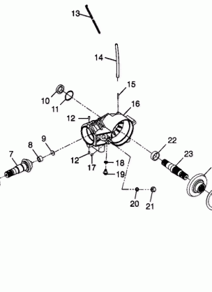 FRONT HOUSING - A99CH33CB (4945964596c013)