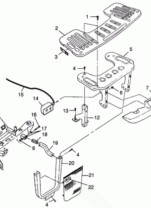 FRONT RACK and BUMPER MOUNTING - A99CH33CB (4945964596a009)