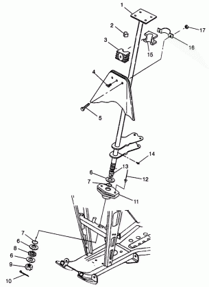 STEERING POST - A99CH33CB (4945964596b012)