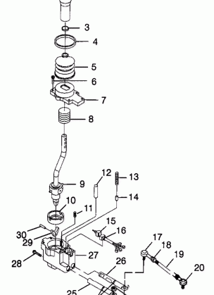 GEAR SELECTOR - A99CH33CB (4945964596c014)