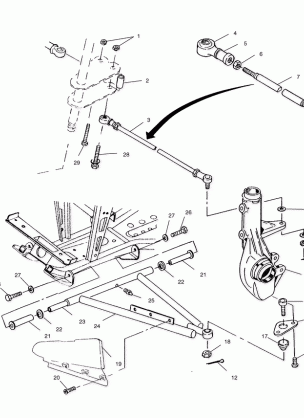 A-ARM / STRUT MOUNTING - A99CH45IA (4949154915C001)