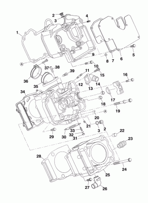 CYLINDER - A99CH45CA (4949154915D007)