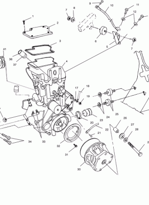 ENGINE MOUNTING - A99CH45IA (4949154915A012)